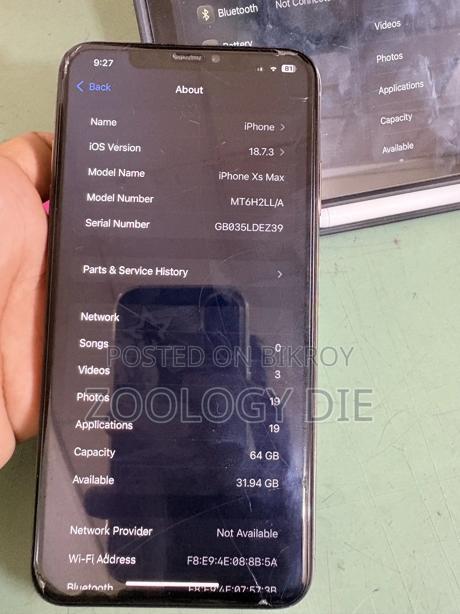 Apple iPhone XS Max 64 GB Gold