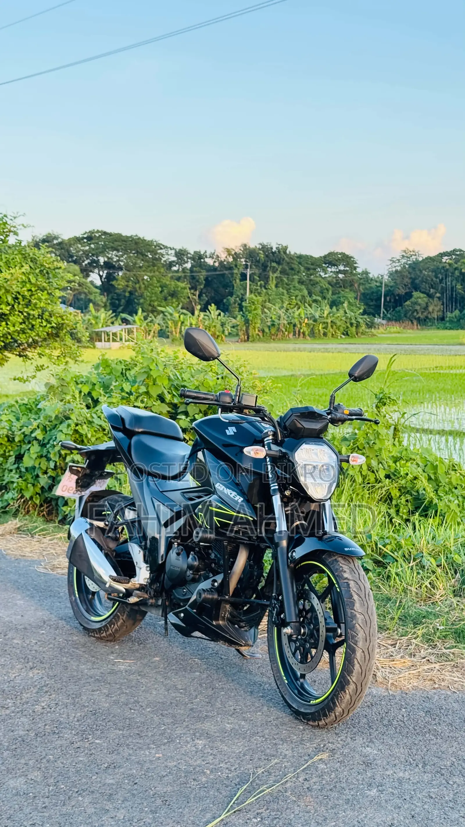 Suzuki Gixxer 2025 Black