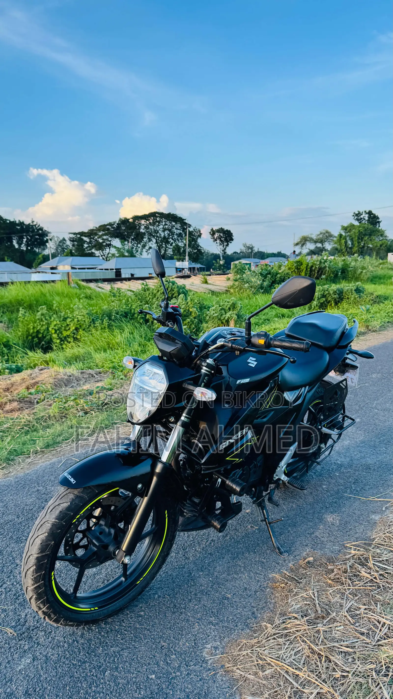 Suzuki Gixxer 2025 Black