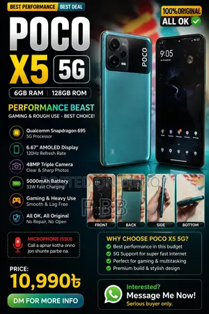 Xiaomi Poco X5 128 GB Green