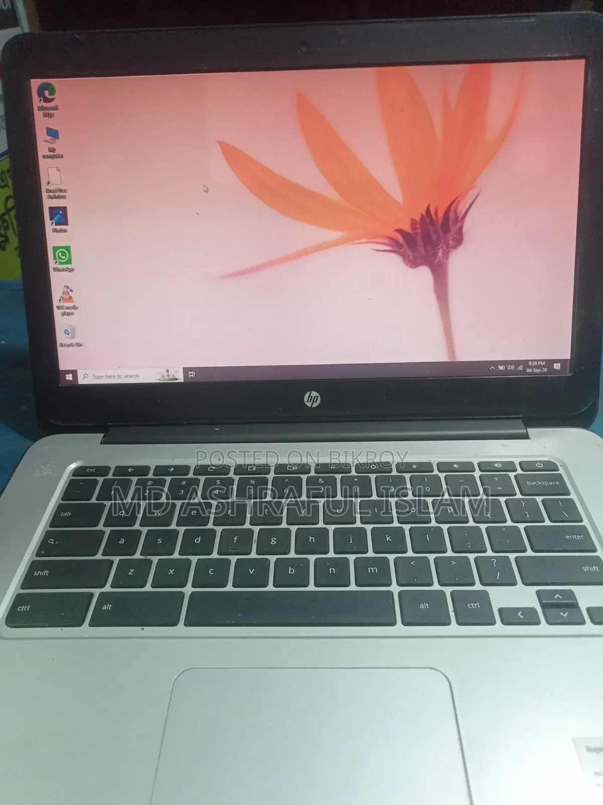 Laptop HP 14-dq1025cl 4GB Intel Core i5 HDD+SSD 128GB