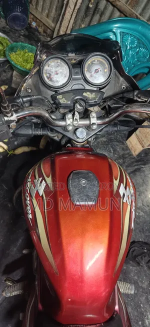 Bajaj Discover 100 2015 Red