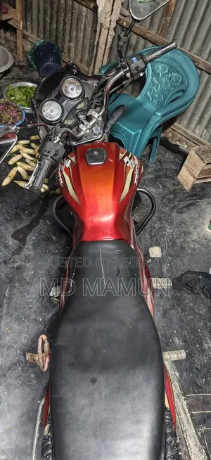 Bajaj Discover 100 2015 Red