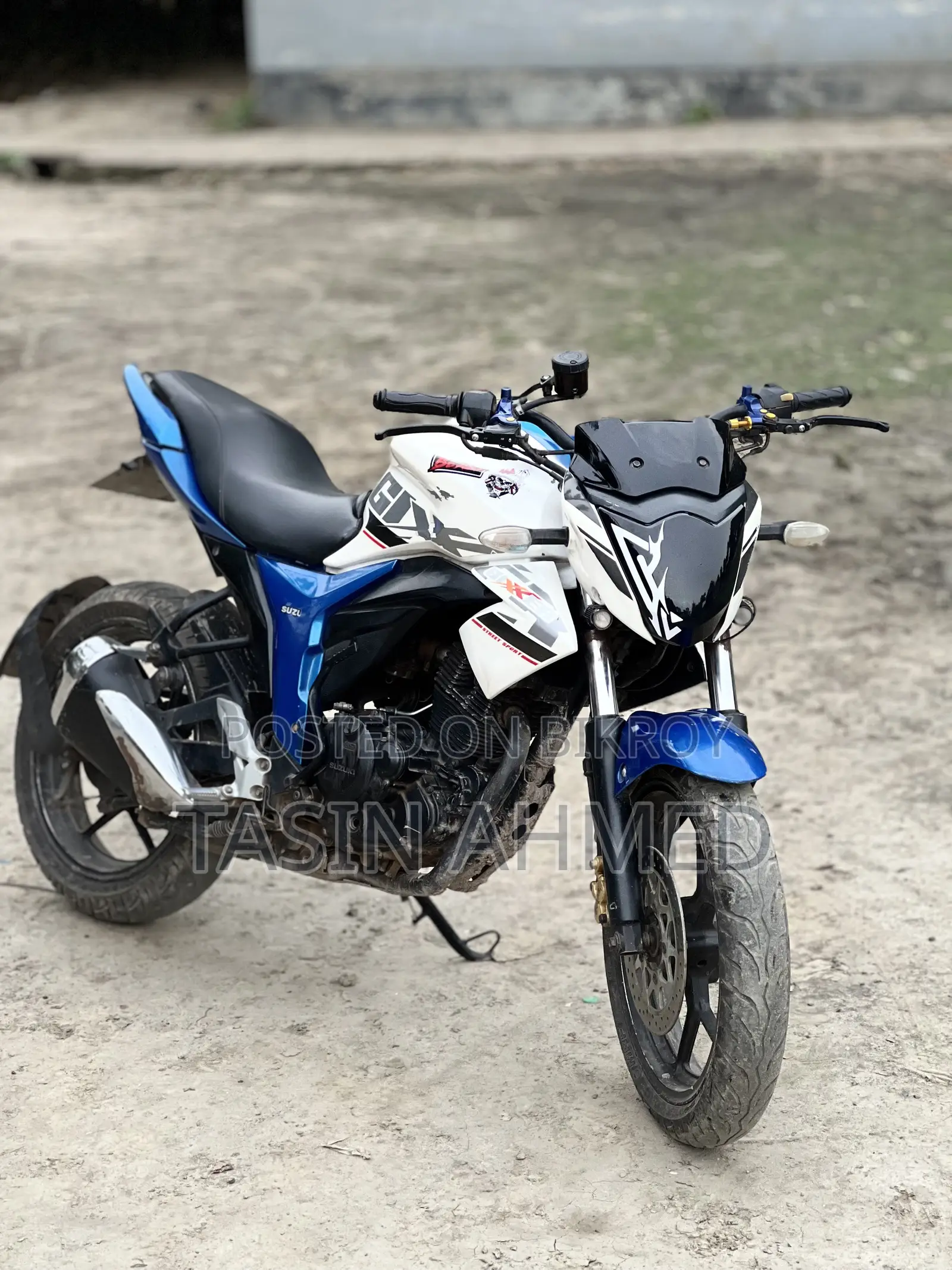 Suzuki Gixxer 2017 White