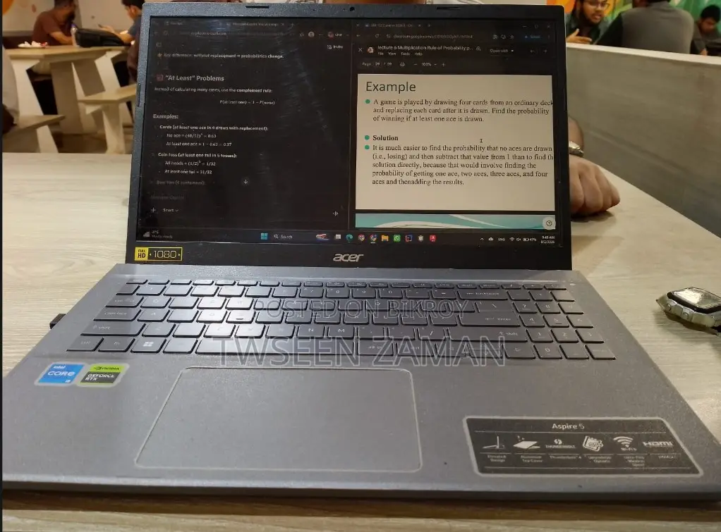 Laptop Acer Aspire 5 16GB Intel Core I5 SSD 512GB
