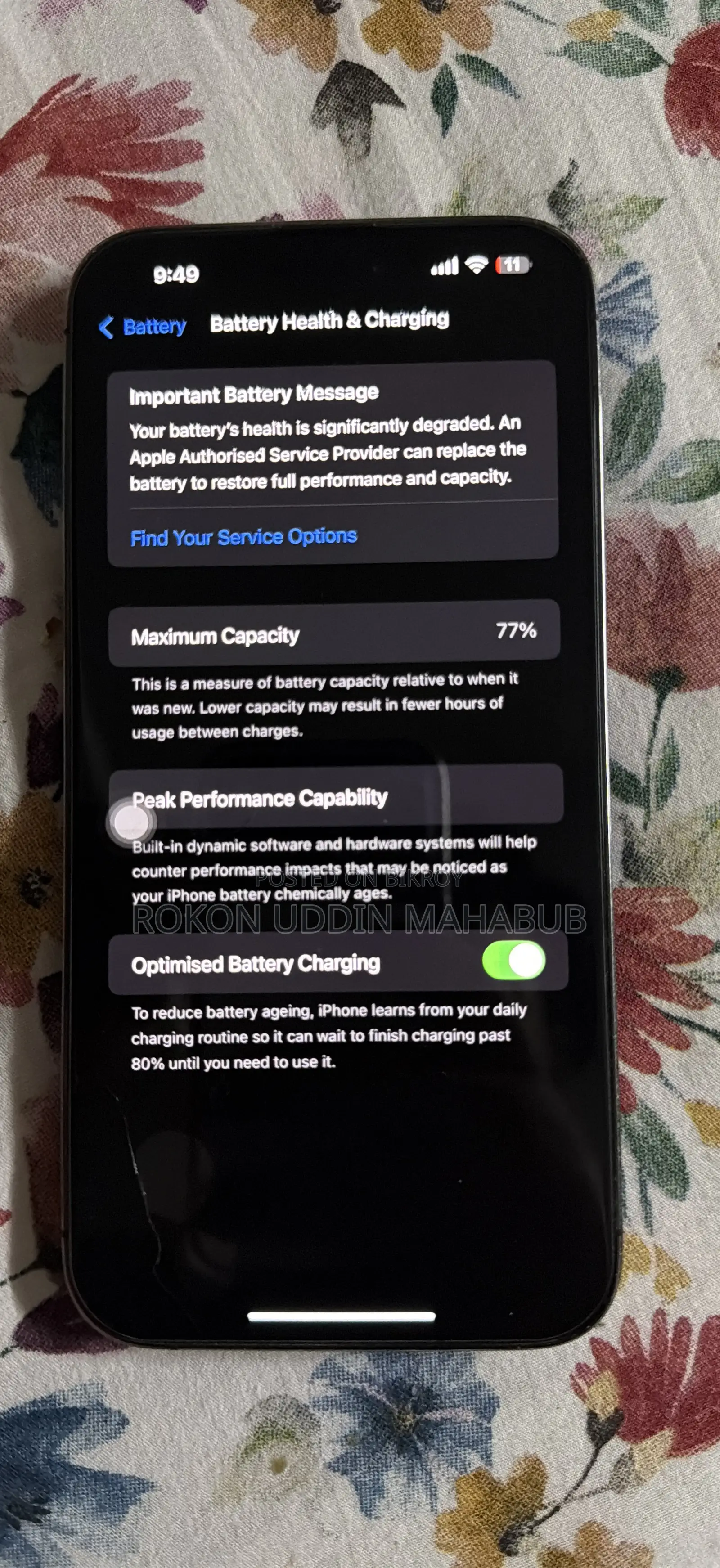 Apple iPhone 14 Pro Max 128 GB Blue