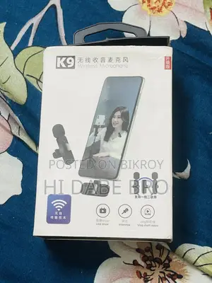 K9 Wireless Microphone Dual Mic – মাত্র ১৫ দিন ব্যবহার করা