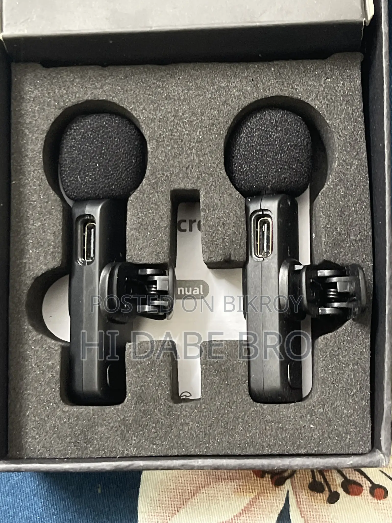 K9 Wireless Microphone Dual Mic – মাত্র ১৫ দিন ব্যবহার করা