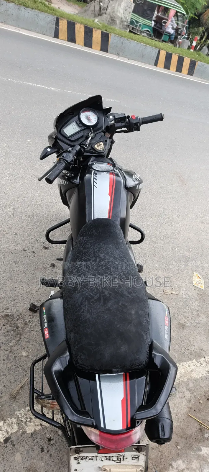 TVS Apache RTR 160 2V 2014 Black