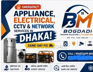 Washing Machine, Oven and Generator Repair Expert in Dhaka