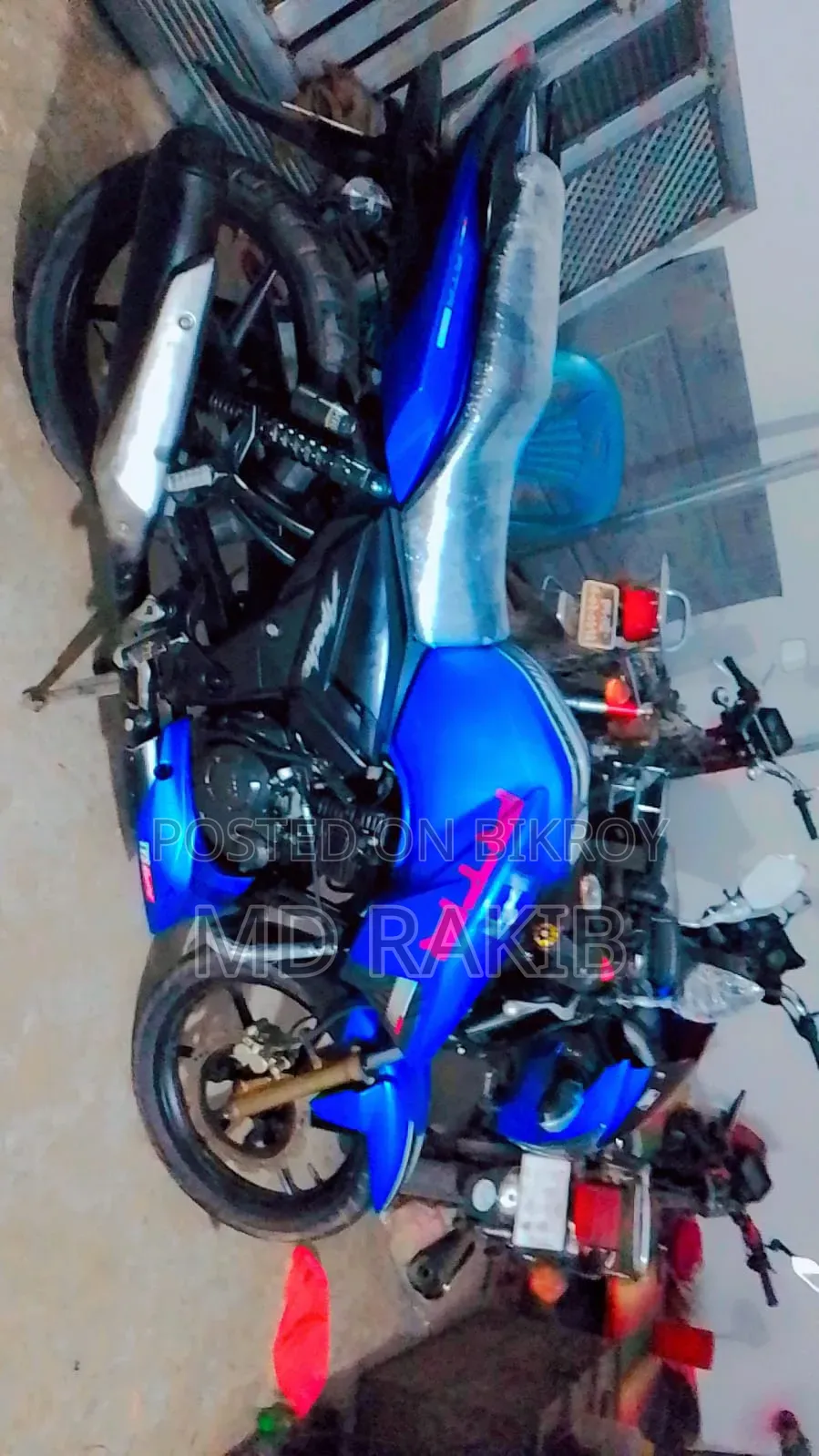 TVS Apache RTR 160 2V 2021 Blue