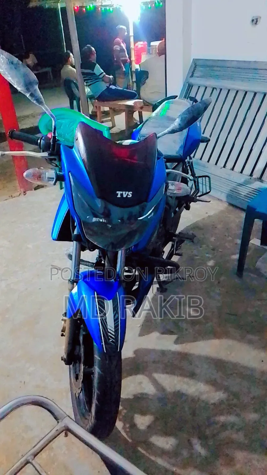 TVS Apache RTR 160 2V 2021 Blue