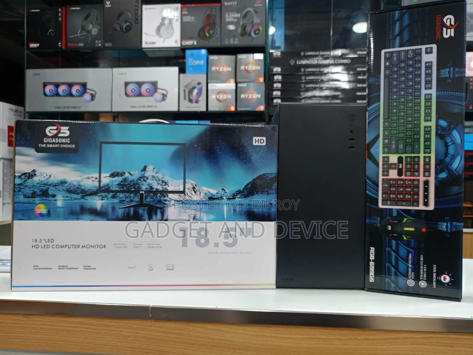 Desktop Computer 8GB Intel Core I5 SSD 128GB