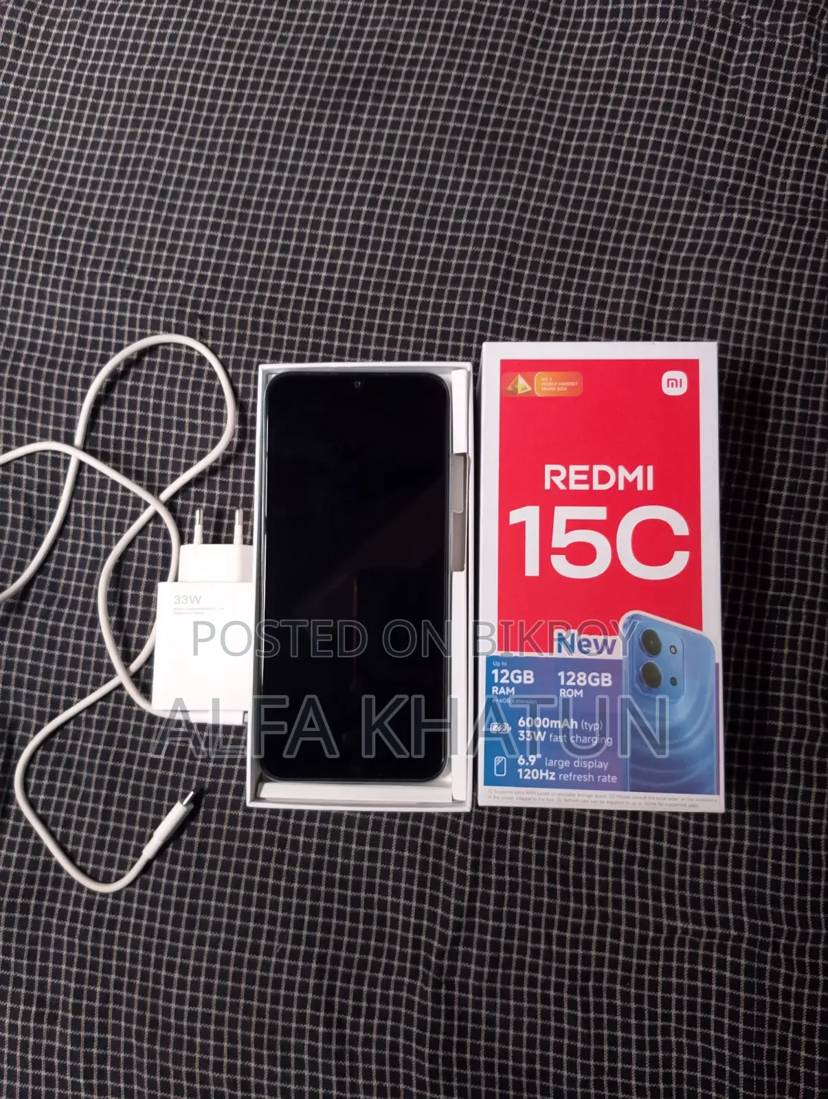 Xiaomi Redmi 15C 128 GB Gray