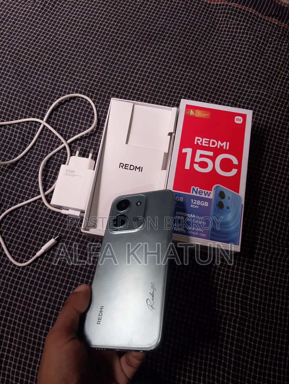 Xiaomi Redmi 15C 128 GB Gray