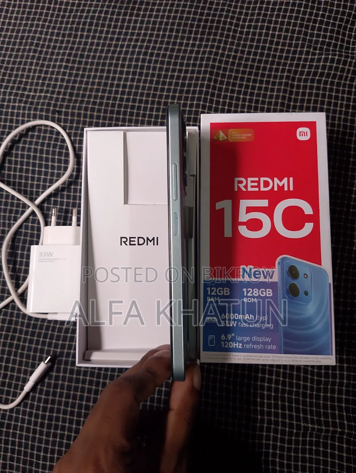 Xiaomi Redmi 15C 128 GB Gray