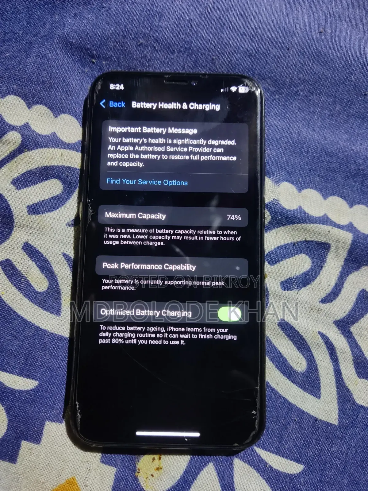 Apple iPhone XS 256 GB Black