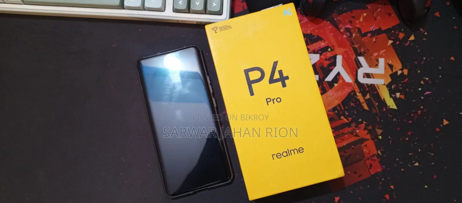 New Realme P4 Pro 256 GB Black
