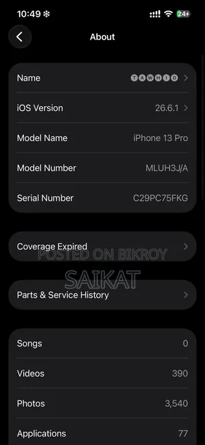 Apple iPhone 13 Pro 128 GB Gold