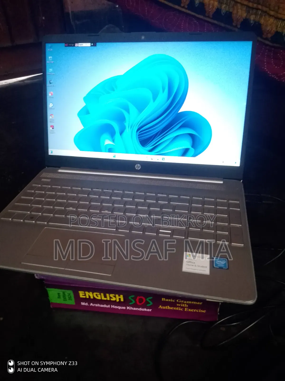 Laptop HP 15s 4gb Intel Core I5 SSD 256gb