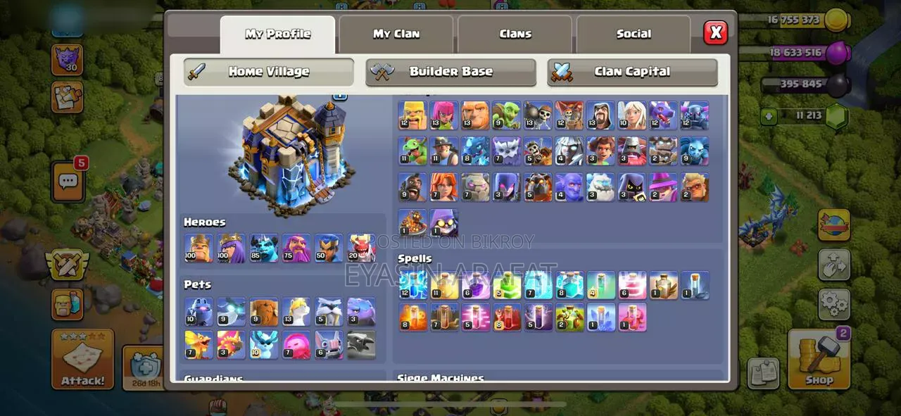 Clash of Clan I-D
