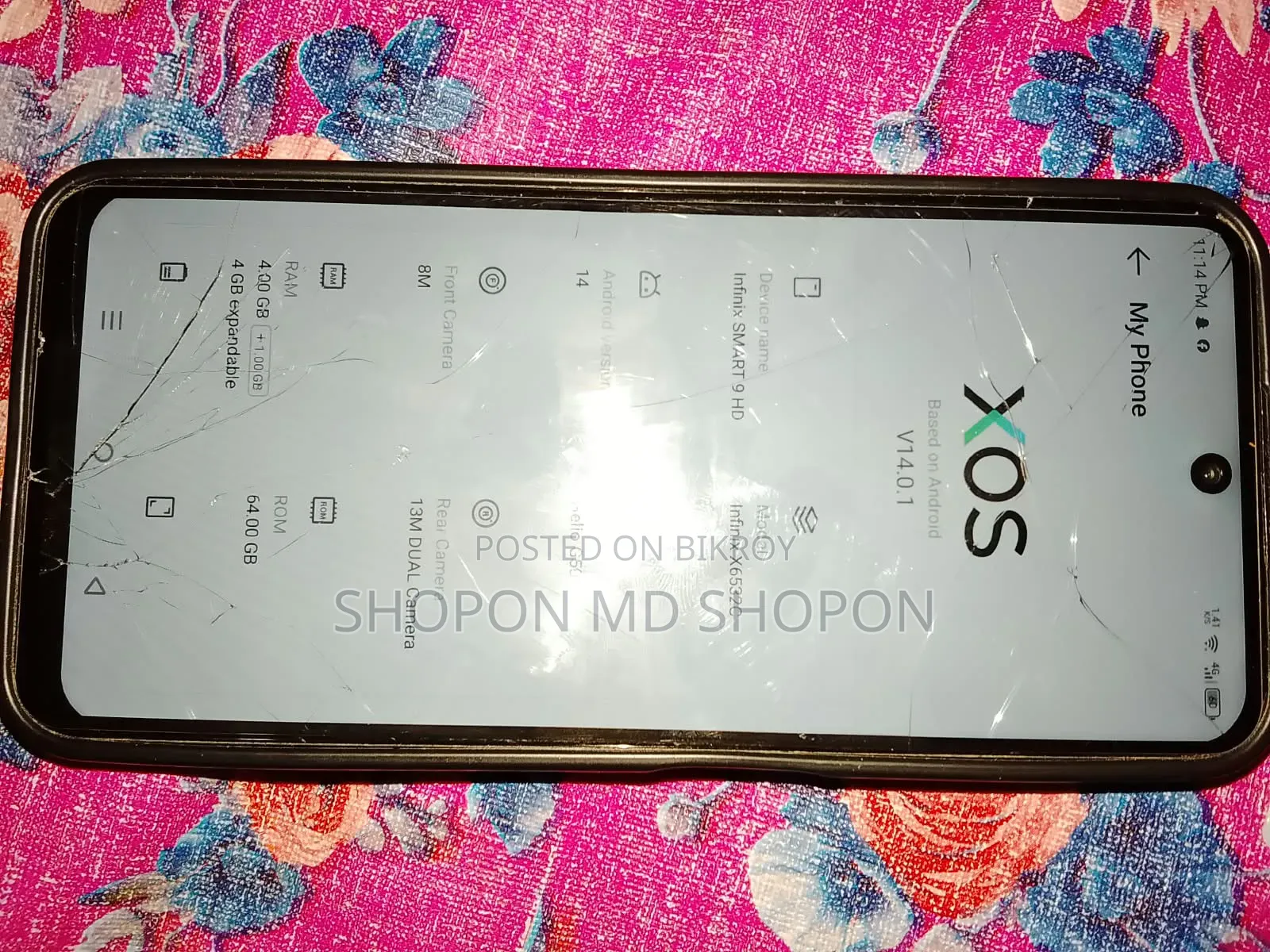 Infinix Smart 9 64 GB Black