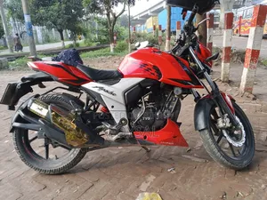 TVS Apache RTR 160 4V 2021 Red