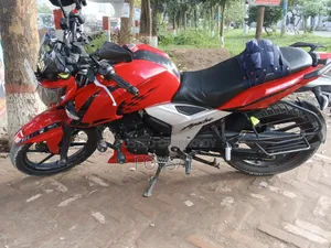 TVS Apache RTR 160 4V 2021 Red
