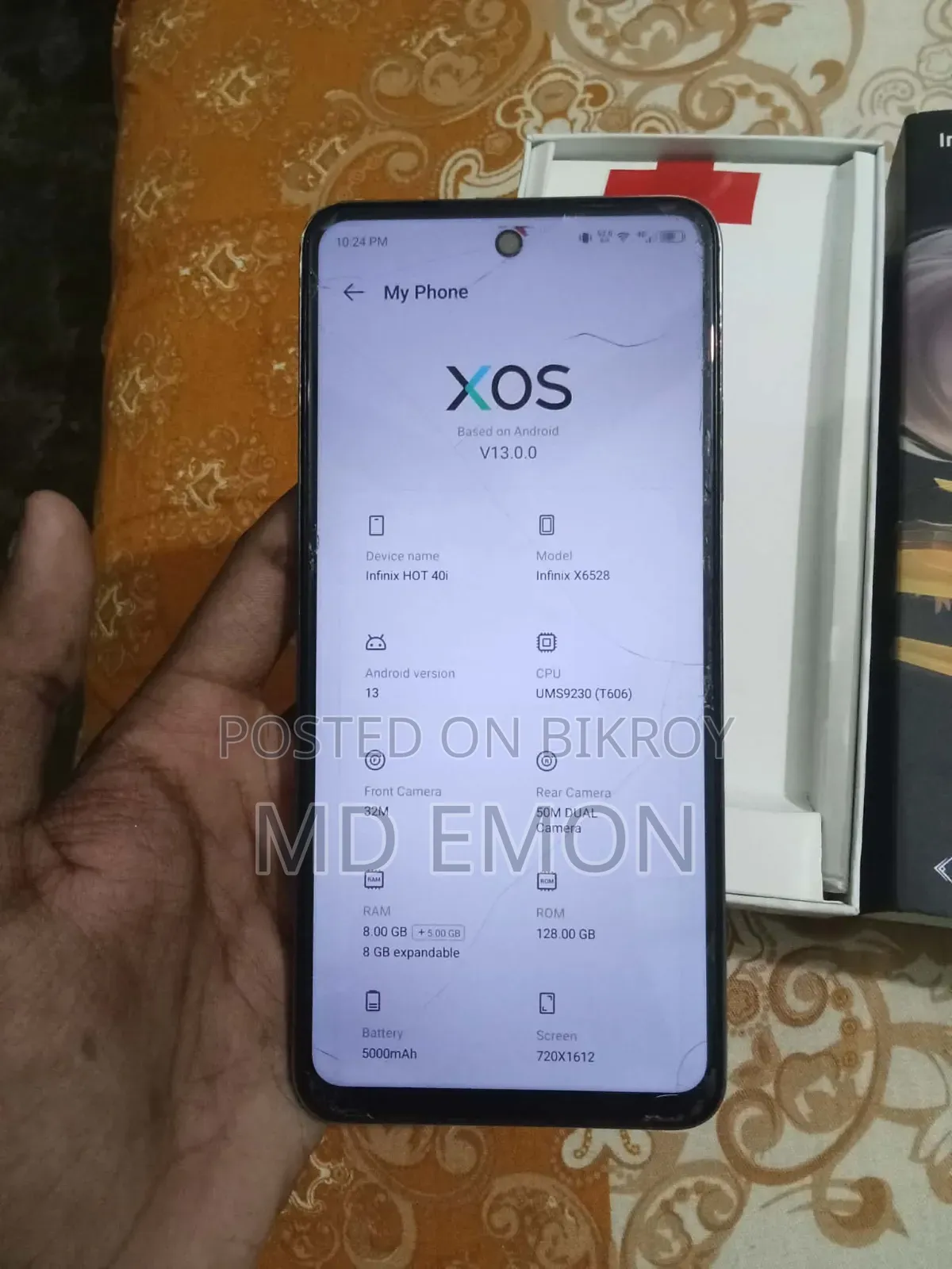 Infinix Hot 40i 128 GB