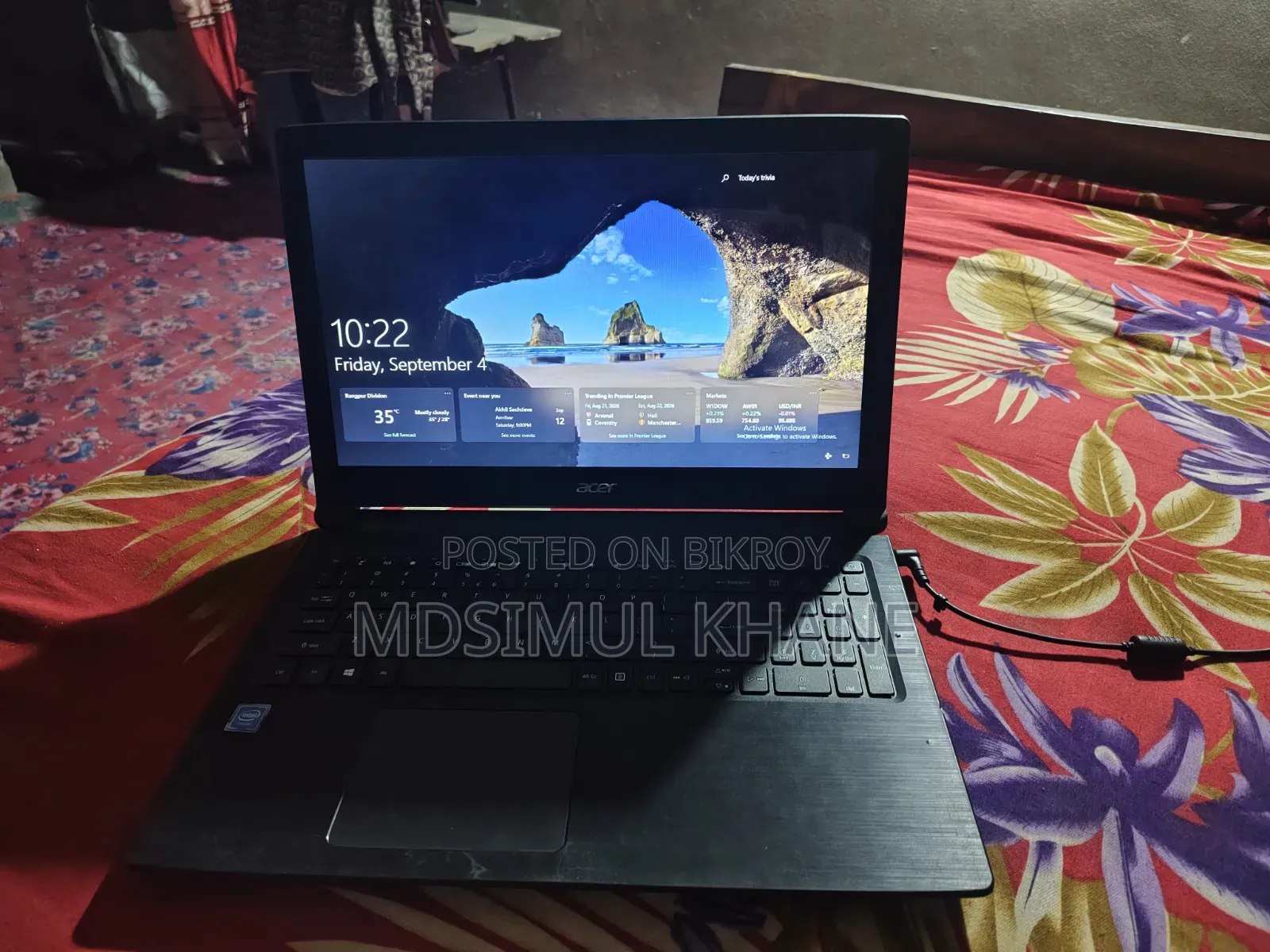 Laptop Acer AS5755 8GB Intel Core I3 SSD 256GB