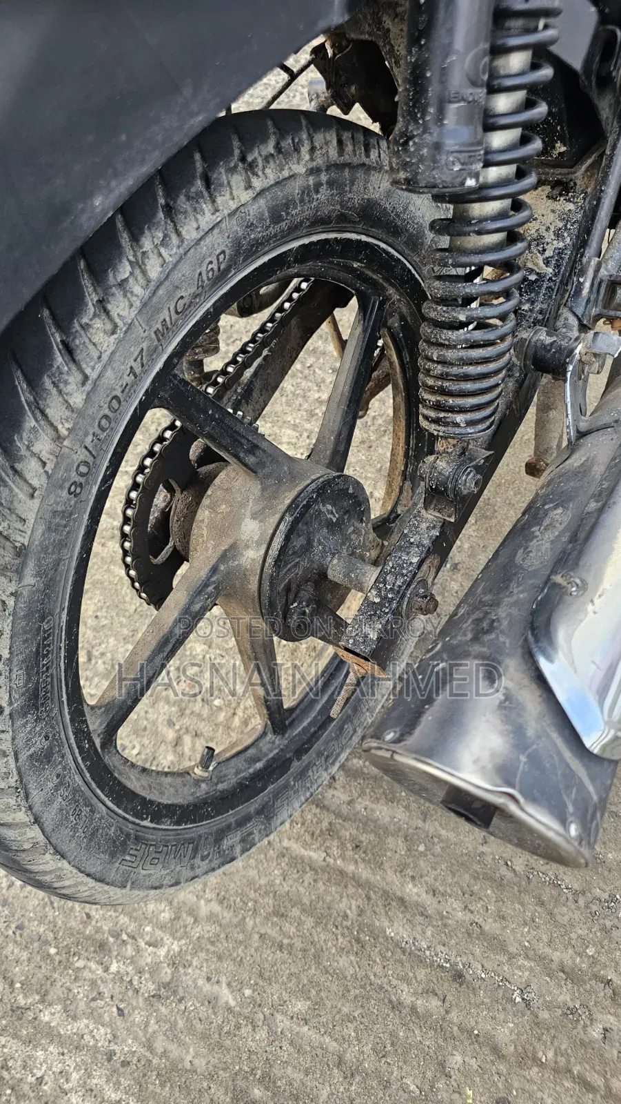 Bajaj Discover 100 2018 Black