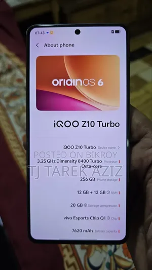 Vivo iQOO 10 256 GB Black