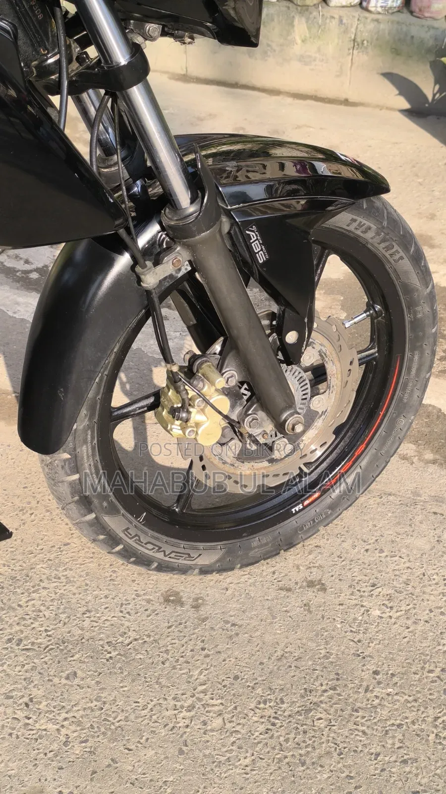 TVS Apache RTR 160 4V 2022 Black