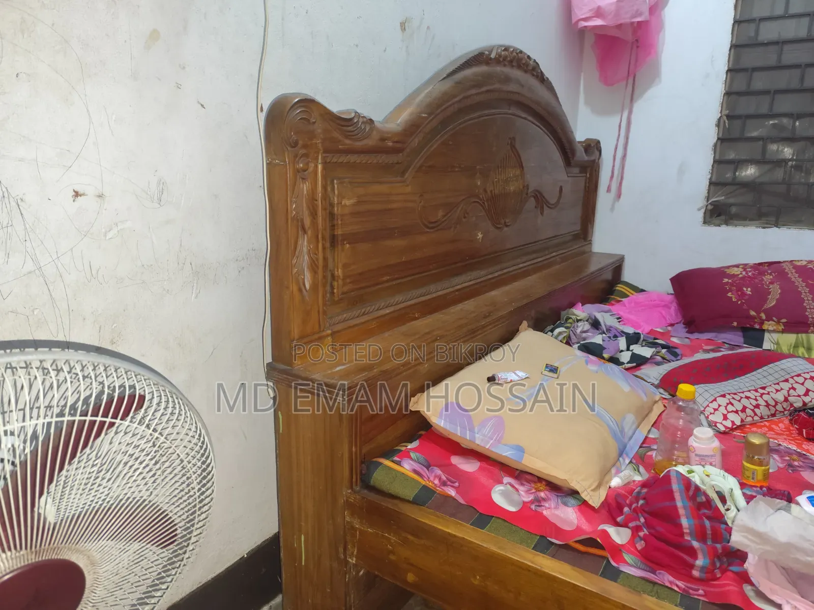 সেগুন কাঠের খাট