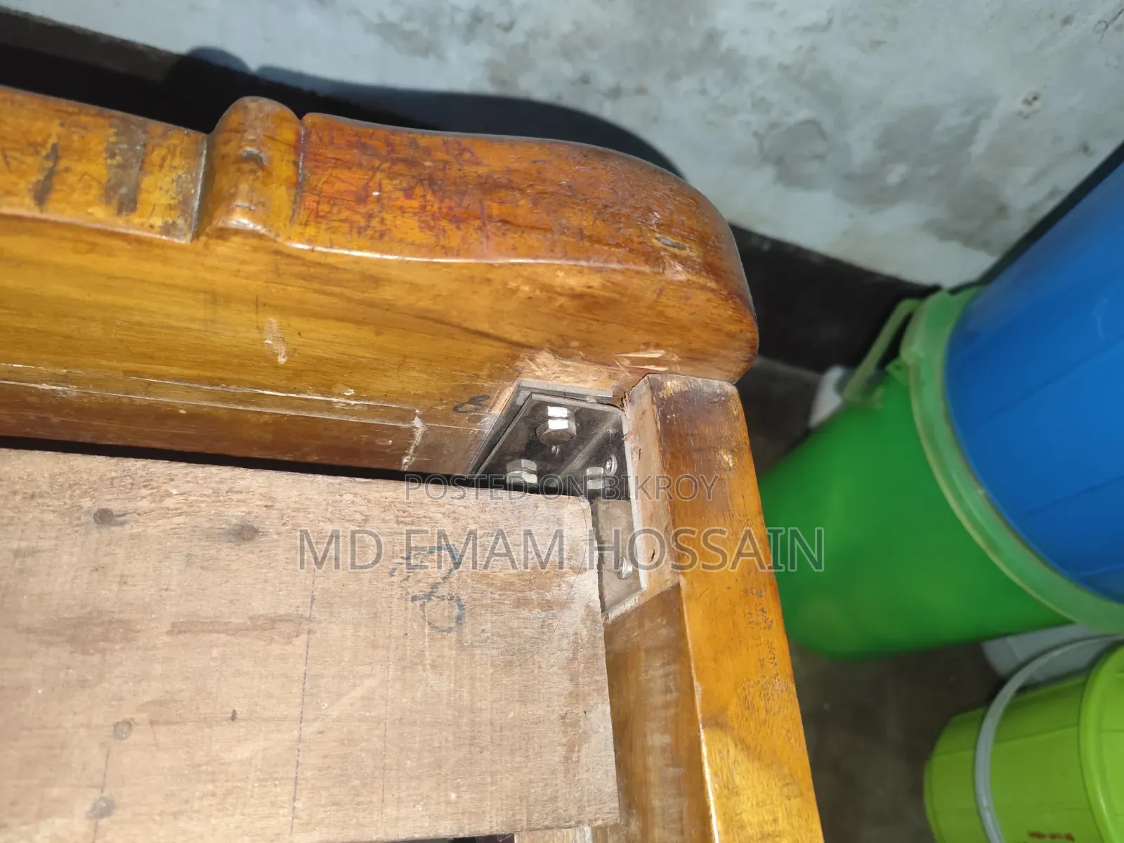 সেগুন কাঠের খাট