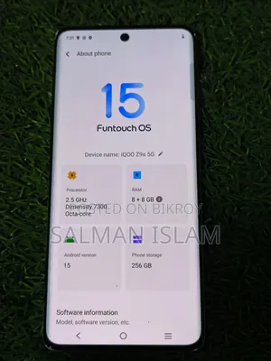 iQOO Z9x 256 GB Silver