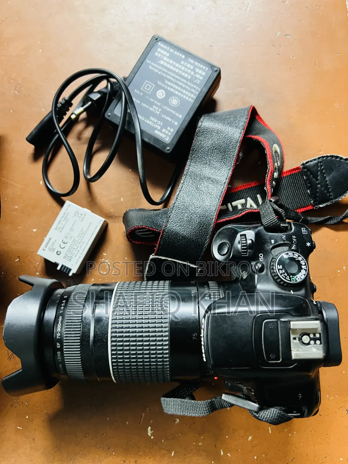 Canon Eos 700d Camera With Zoom Lens 75-300mm