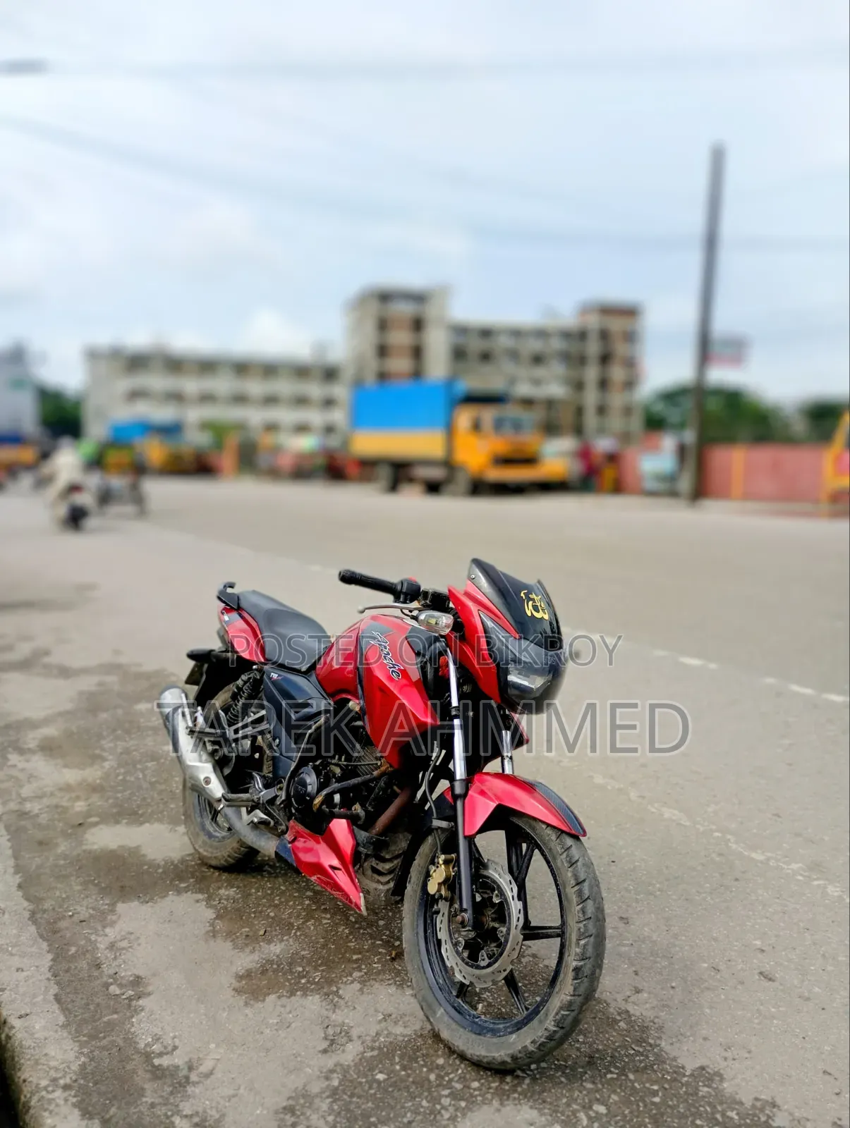 TVS Apache RTR 160 2V 2012 Red