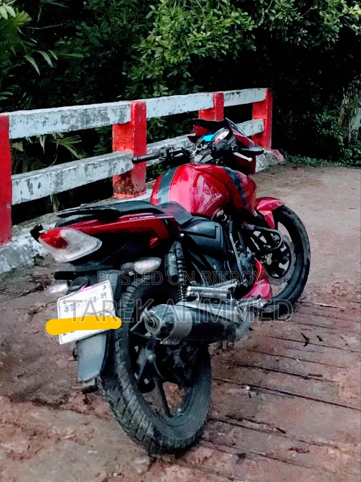 TVS Apache RTR 160 2V 2012 Red