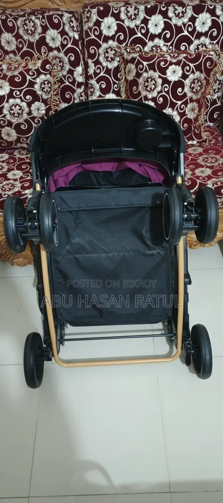 একটি সুন্দর ও আরামদায়ক Multifunctional Baby Stroller বিক্রি করা হবে।