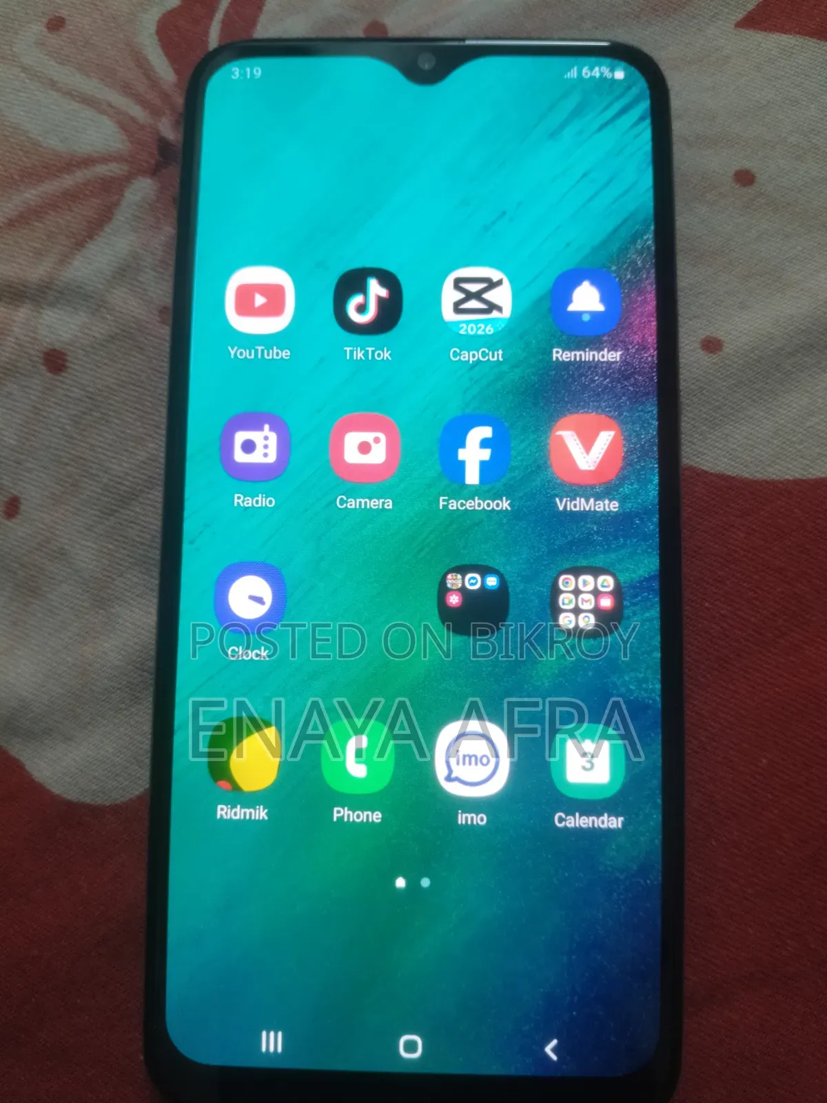 Samsung Galaxy A20 32 GB Gold