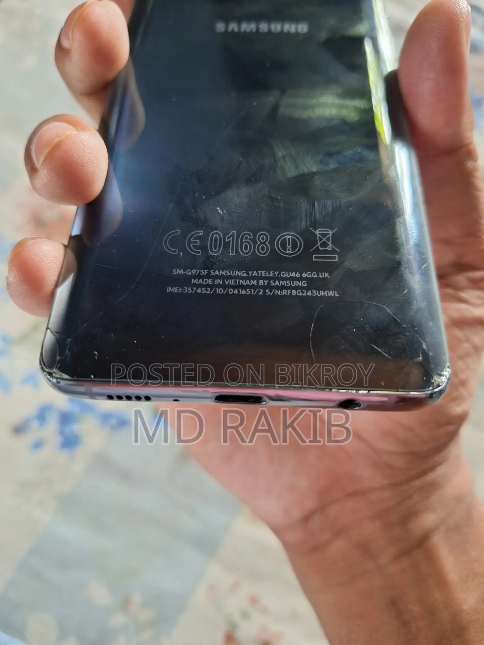 Samsung Galaxy S10 128 GB Blue