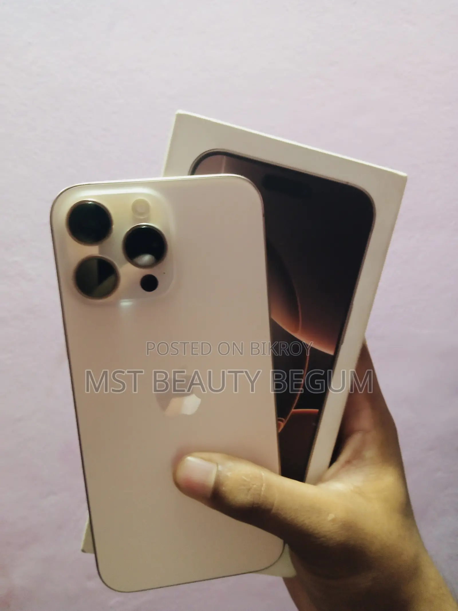 অ্যাপল আইফোন ১৬ প্রো ম্যাক্স ২৫৬ জিবি