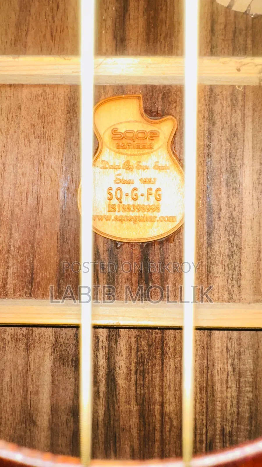 Sqoe SQ-G-FG Acoustic Electric Guitar Urgent Sale(Excellent Condition)