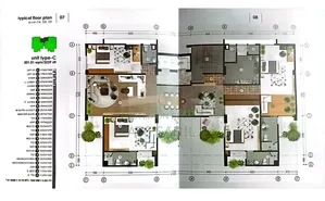 4bdrm Apartment in the South, Basundhara for Sale