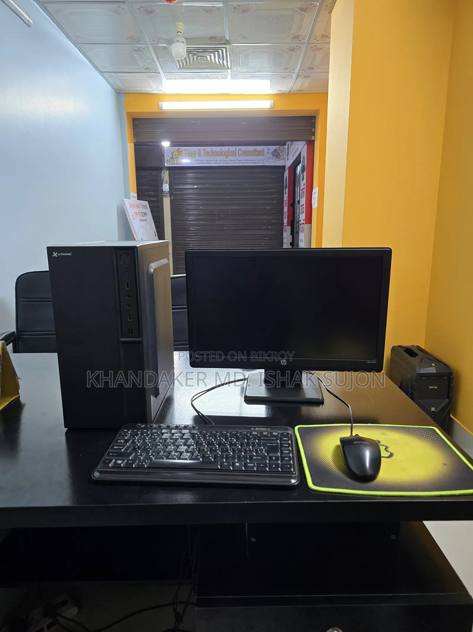 Desktop Computer HP 6GB Intel Pentium HDD+SSD 512GB
