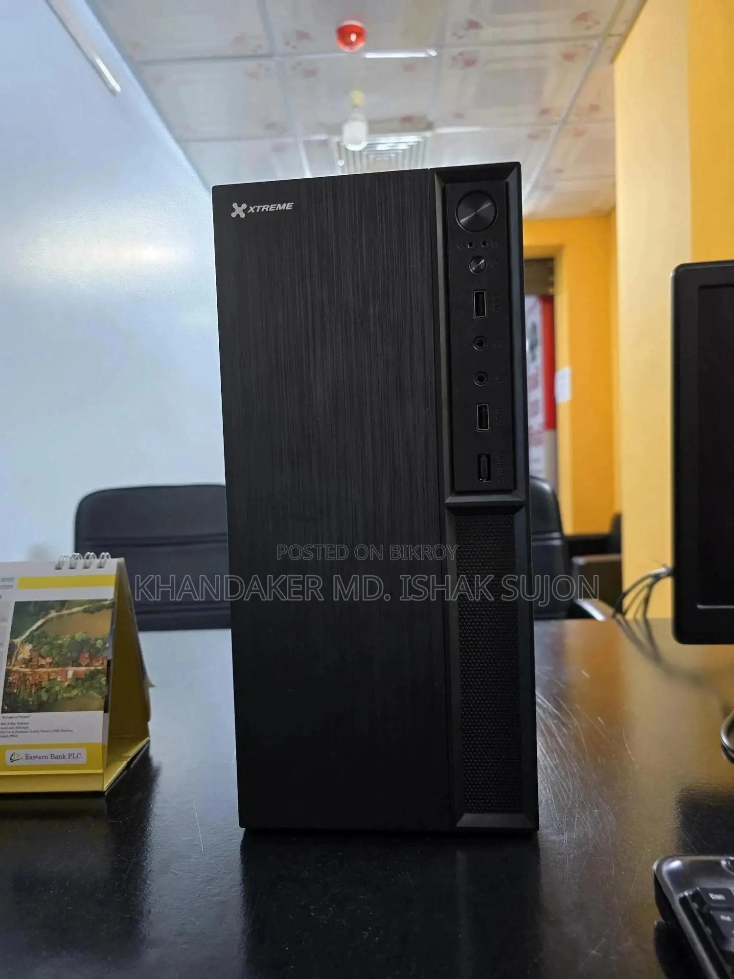 Desktop Computer HP 6GB Intel Pentium HDD+SSD 512GB