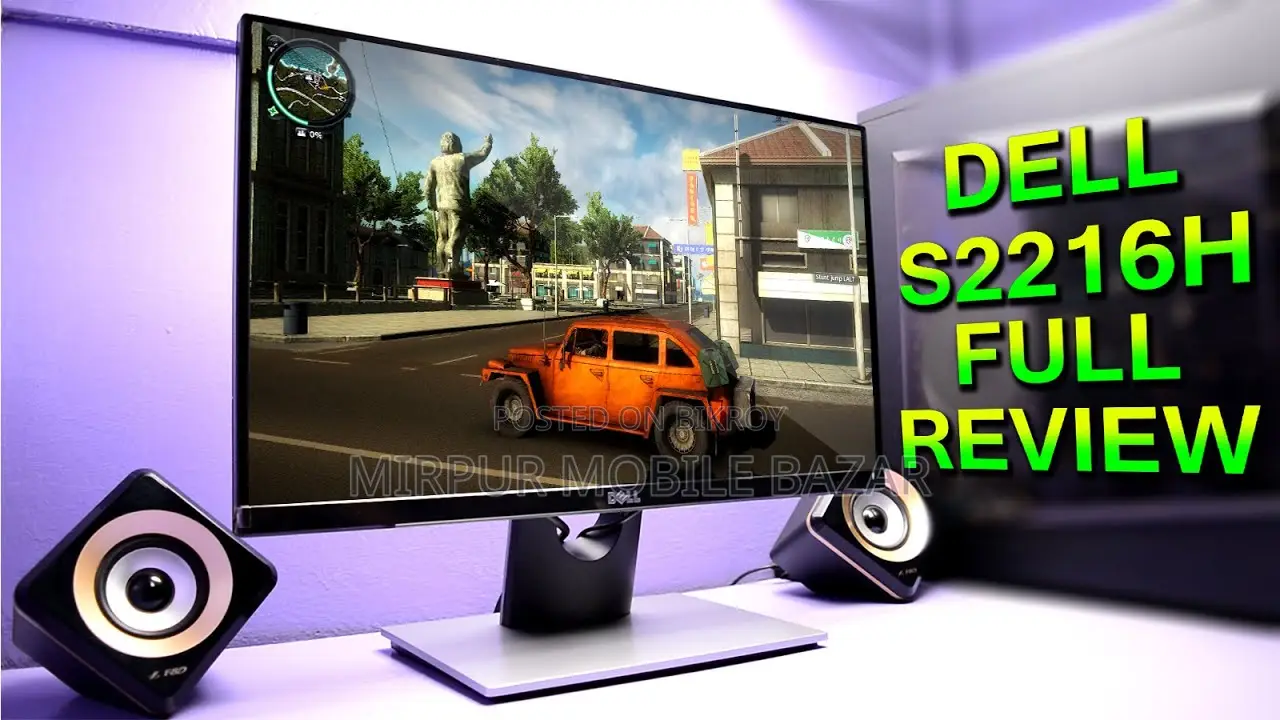 22''inch Dell Borderless+Full Fresh Dell S2216H 22
