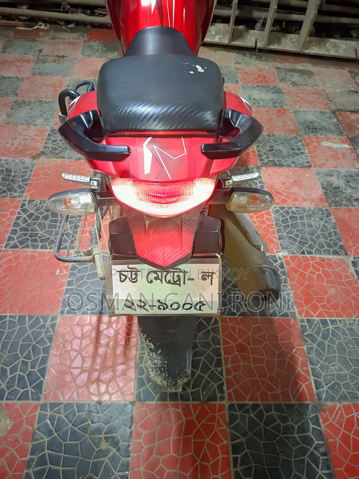 New TVS Apache RTR 160 2V ABS 2025 Red
