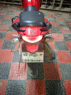 New TVS Apache RTR 160 2V ABS 2025 Red